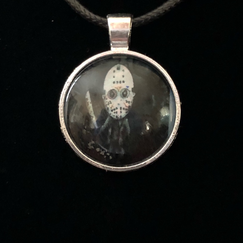 Halloween inspired charm and necklace
